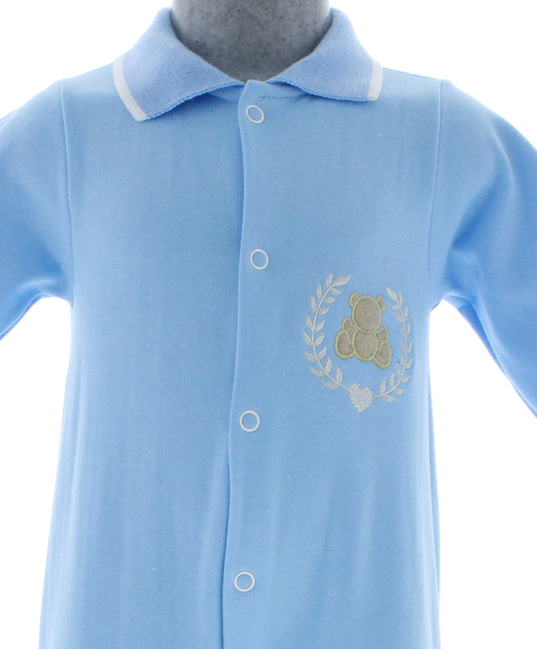 Foto 4 pulgar | Mameluco Para Niño Chicos Olé 3207 Azul