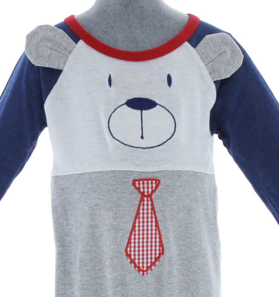 Foto 4 pulgar | Mameluco Para Niño Chicos Olé 3393 Gris