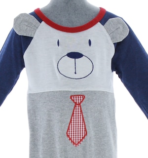 Foto 3 | Mameluco Para Niño Chicos Olé 3393 Gris