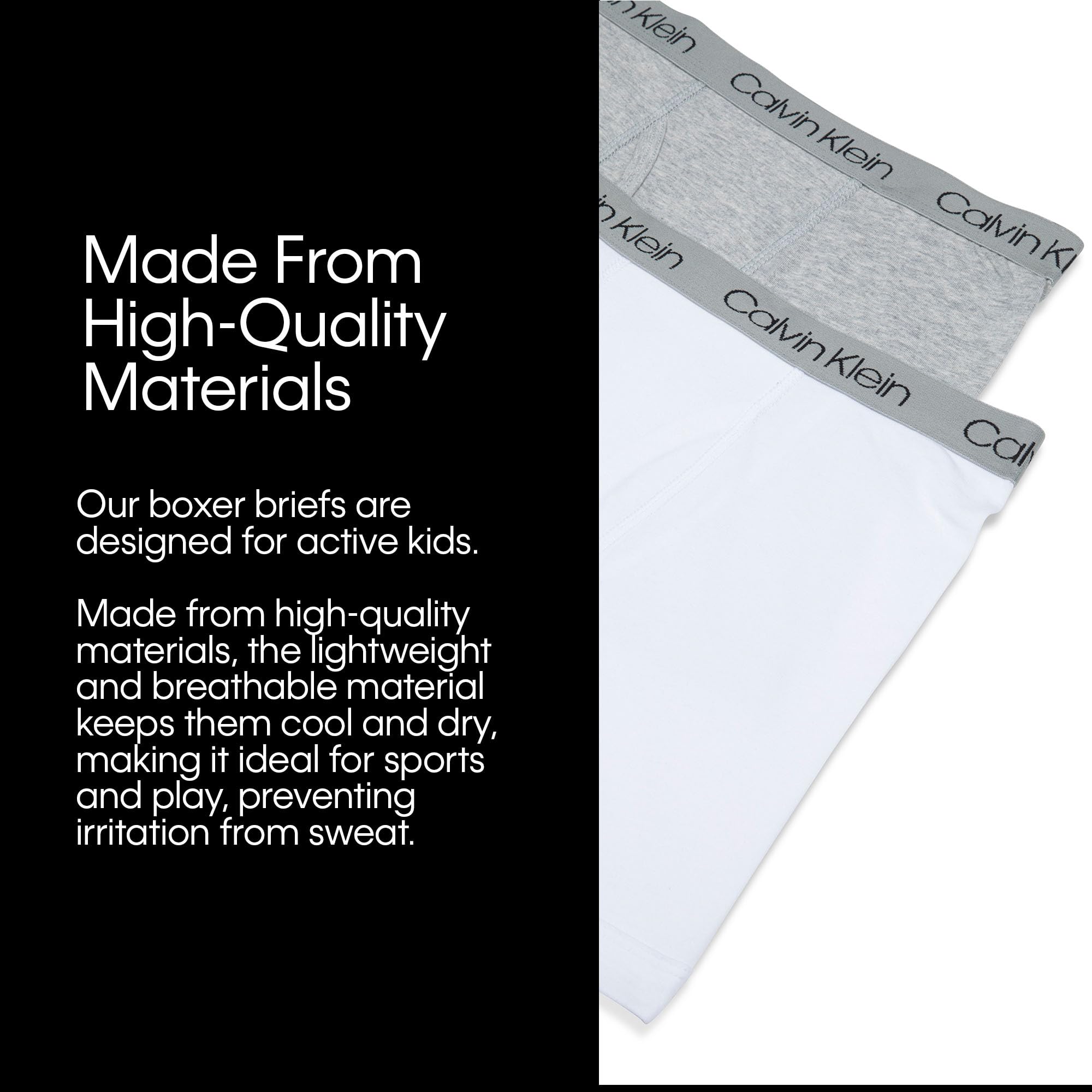 Foto 6 | Calzoncillos Tipo Bóxer Calvin Klein Little Modern De Algodón Para Niños, Paquete De 5 - Venta Internacional.