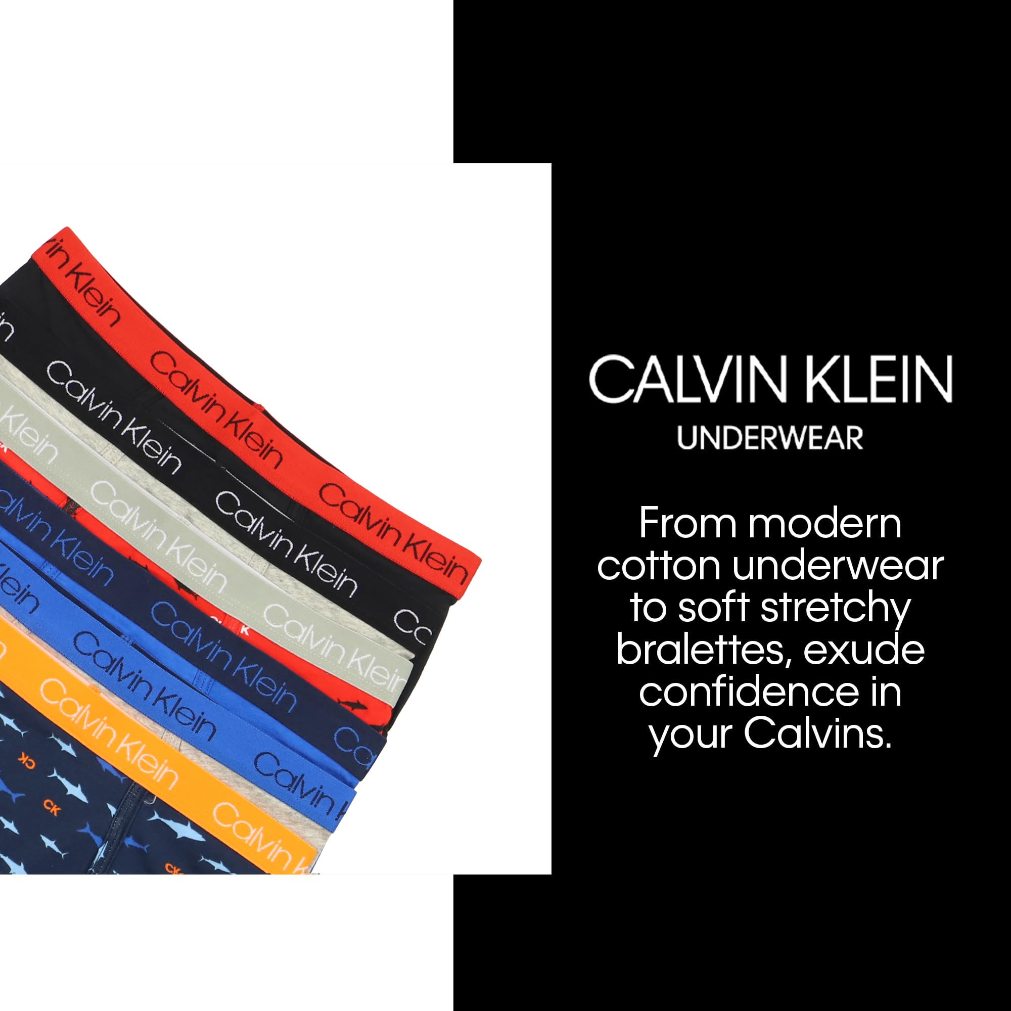 Foto 5 pulgar | Ropa Interior Calvin Klein Little Modern Cotton Para Niños, Paquete De 3 - Venta Internacional.