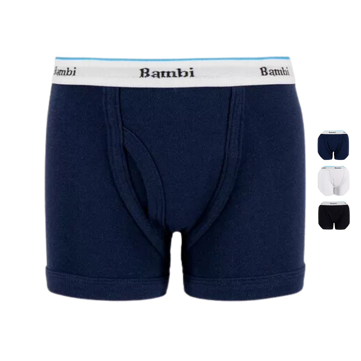 Foto 1 | Boxer Calzon Bambi Para Niño 3 Piezas Ropa Interior Color