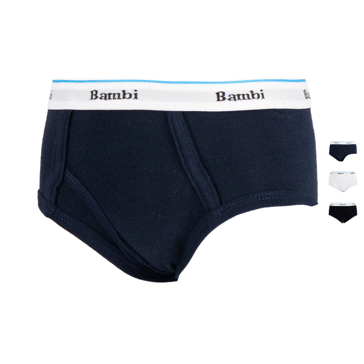 Foto 2 pulgar | Trusa Calzon Bambi Para Niño 3 Piezas Ropa Interior Colores