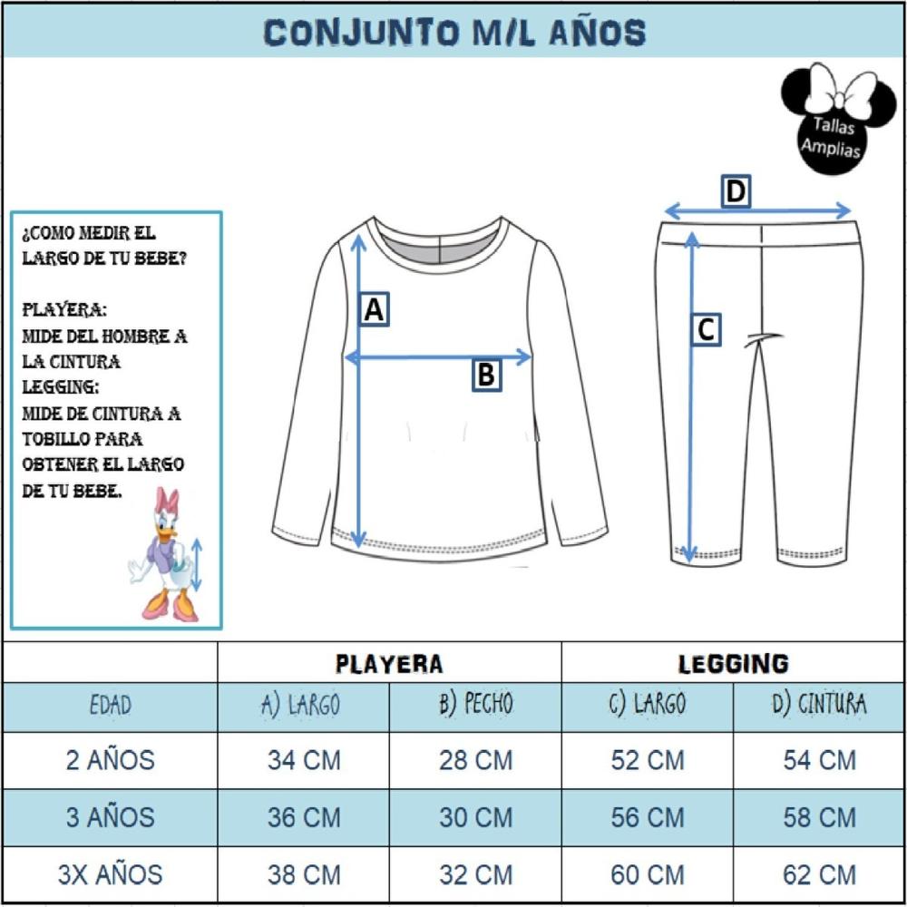 Foto 6 | Kit 2 Conjuntos + 1 Vestido Disney D603 Multicolor