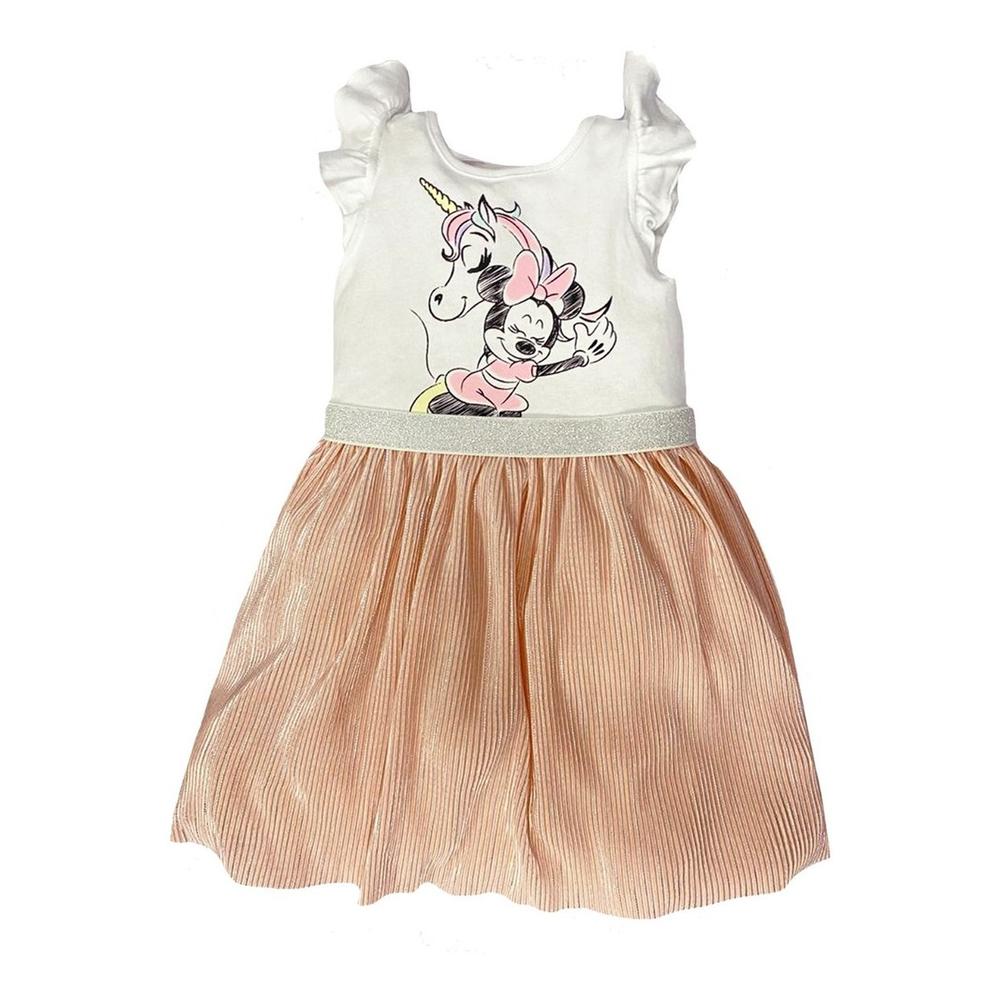 Vestido Disney Minnie Mouse Rosa para Niña