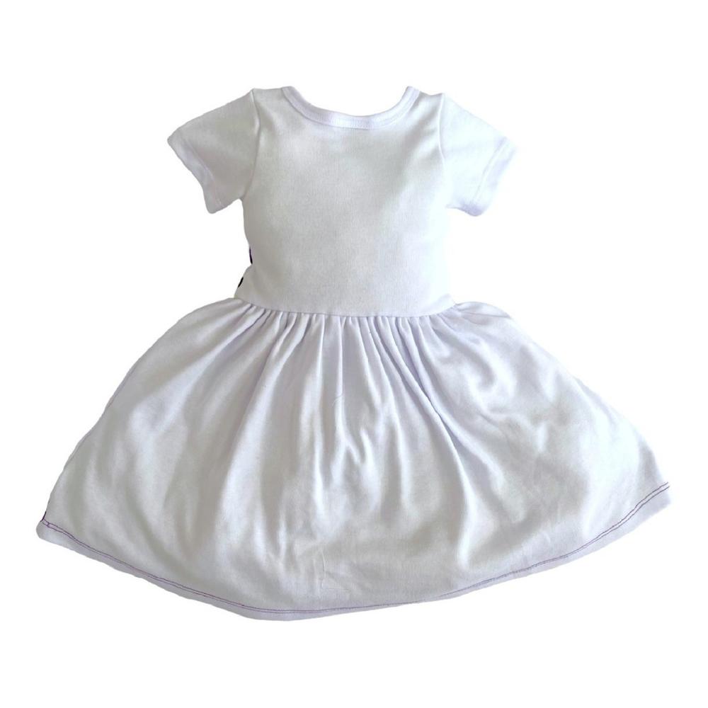 Foto 2 | Vestido Disney Estampado Buzz Light Year Blanco