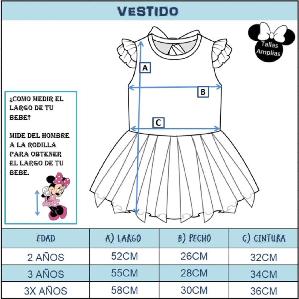 Foto 6 pulgar | Vestido Disney Minnie Cutest Ever! Rojo para Bebé