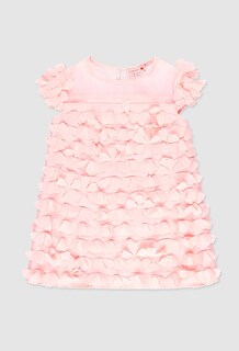 Foto 1 | Vestido Boboli Rosa Cubierto de Pétalos para Niña