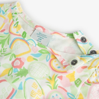 Foto 3 | Vestido de Punto Boboli Elástico Estampado Frutas