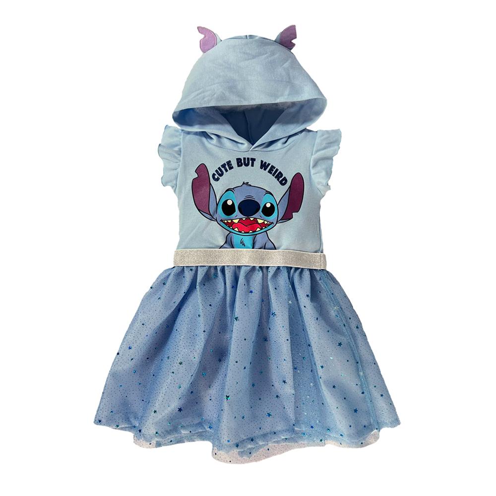 Foto 4 pulgar | Kit 3 Vestidos Disney Multicolor Minnie/ Stitch/ Isabela