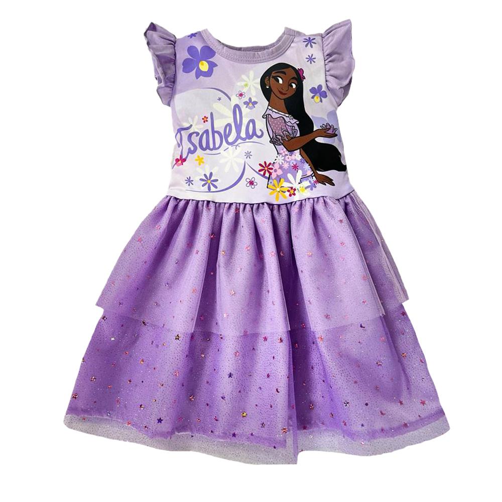 Foto 5 pulgar | Kit 3 Vestidos Disney Multicolor Minnie/ Stitch/ Isabela