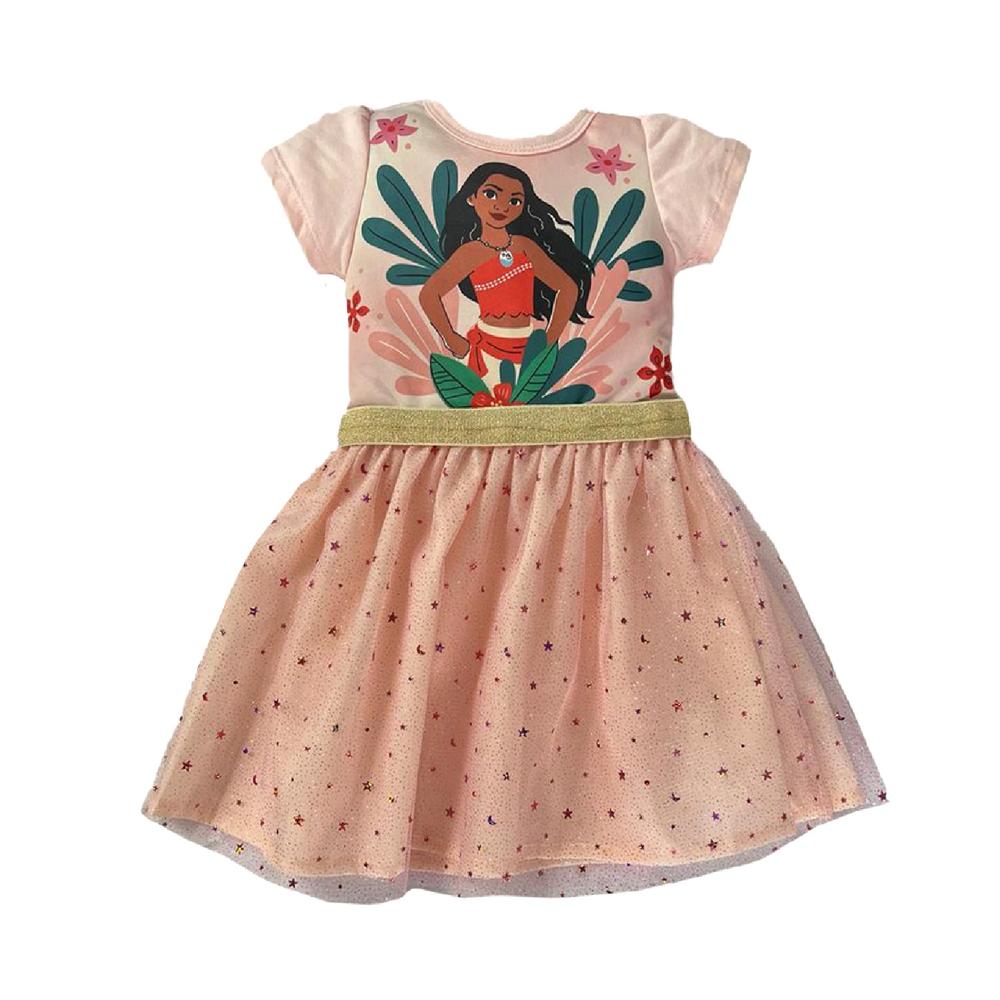 Foto 4 pulgar | Kit 3 Vestidos Disney Multicolor Rapunzel/ Moana/ Mirabel