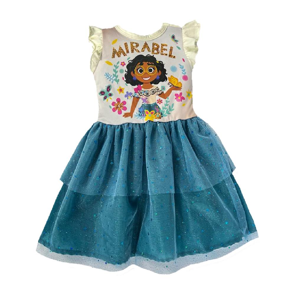 Foto 5 pulgar | Kit 3 Vestidos Disney Multicolor Rapunzel/ Moana/ Mirabel