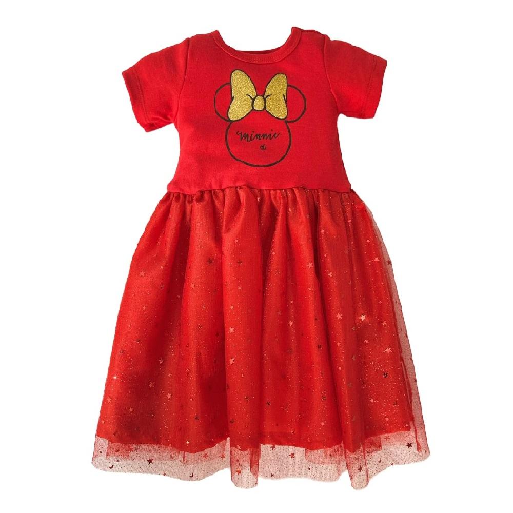 Foto 5 pulgar | Kit 3 Vestidos Disney Minnie Rosa/ Blanco/ Rojo