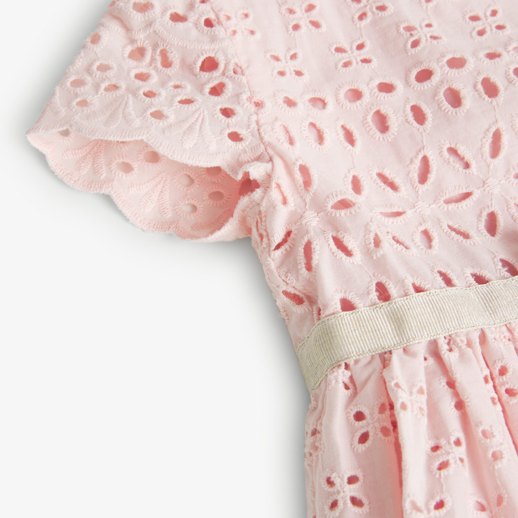 Foto 4 pulgar | Vestido Bordado Boboli Rosa para Niña