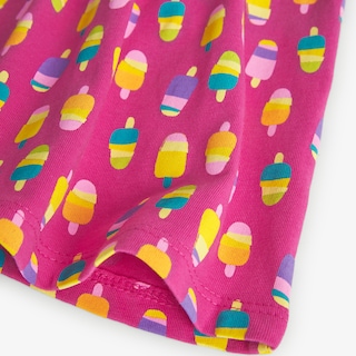 Foto 3 | Vestido de Punto Boboli Rosa Estampado para Niña