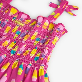 Foto 4 | Vestido de Punto Boboli Rosa Estampado para Niña