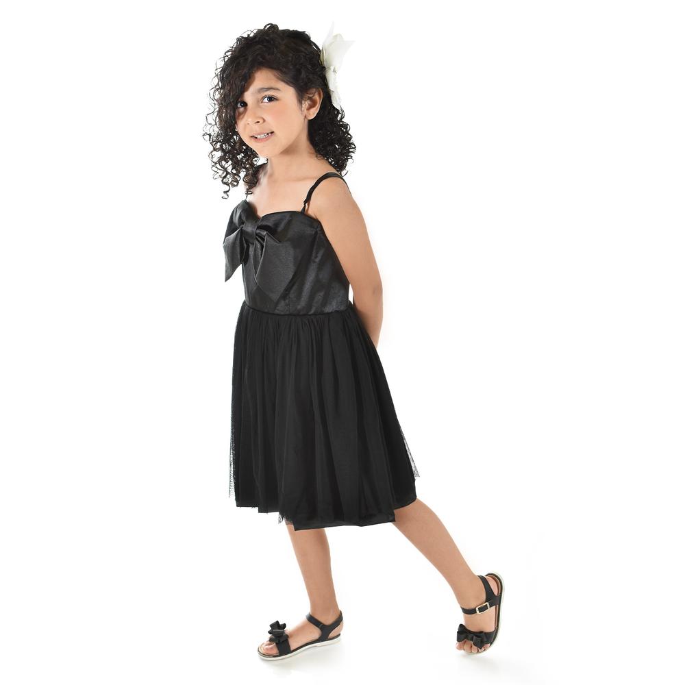 Foto 7 pulgar | Vestido De Fiesta Para Niña Roman Fashion /kids, 40160 (negro) Negro