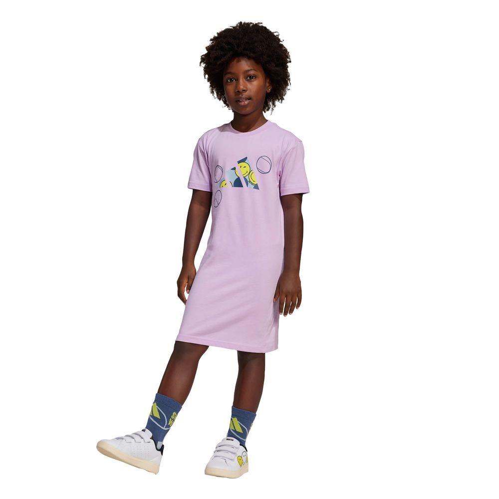 Foto 3 pulgar | Vestido Lk Smi Dress Adidas Violeta para Niñas