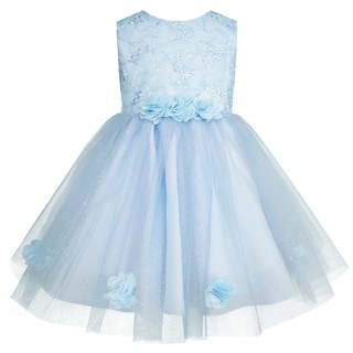Foto 1 | Vestido de Fiesta Gerat Azul para Niña