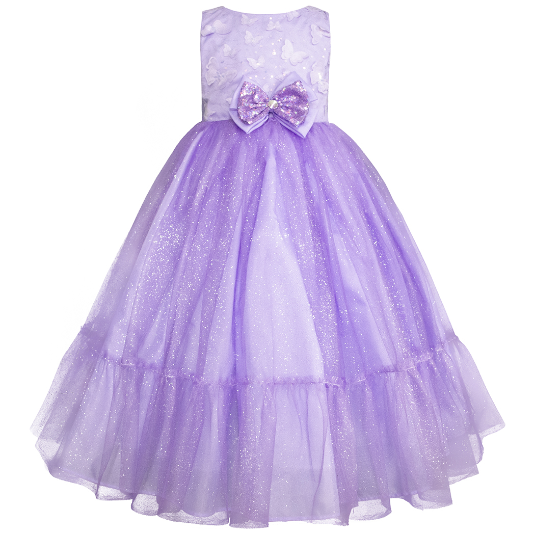 Foto 2 pulgar | Vestido De Fiesta Encanto Lila Para Niña Gerat Fairy Tale Collection