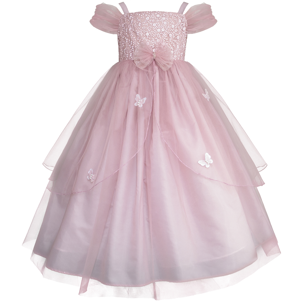 Foto 3 pulgar | Vestido Rosa De Princesa Con Tul Para Niñas Gerat