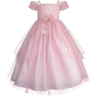 Foto 2 | Vestido Rosa De Princesa Con Tul Para Niñas Gerat