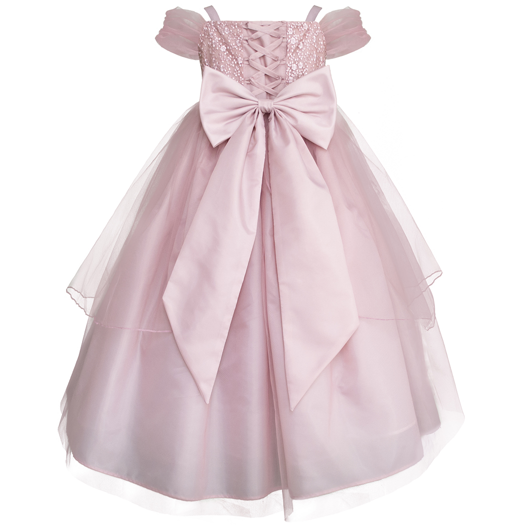 Foto 4 pulgar | Vestido Rosa De Princesa Con Tul Para Niñas Gerat