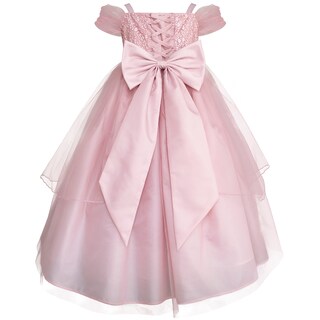 Foto 3 | Vestido Rosa De Princesa Con Tul Para Niñas Gerat