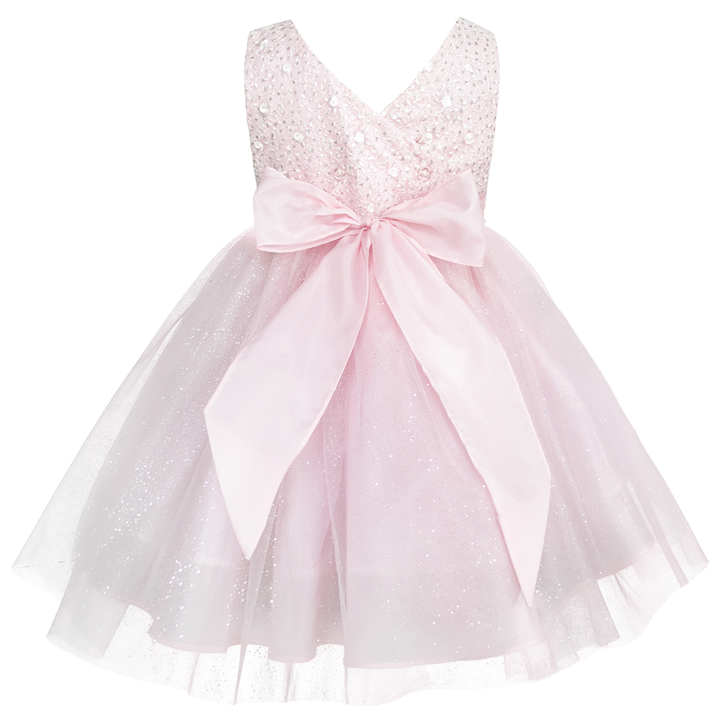 Foto 3 pulgar | Vestido Rosa de Fiesta Gerat para Niñas