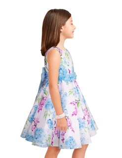 Foto 1 | Vestido Floral Azul Y Lila Para Niñas Gerat
