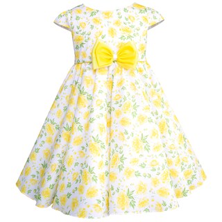 Foto 2 | Vestido Floral Amarillo Para Niñas Pequeñas Gerat