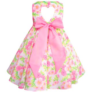 Foto 3 | Vestido Floral Rosa Para Niñas Pequeñas Gerat
