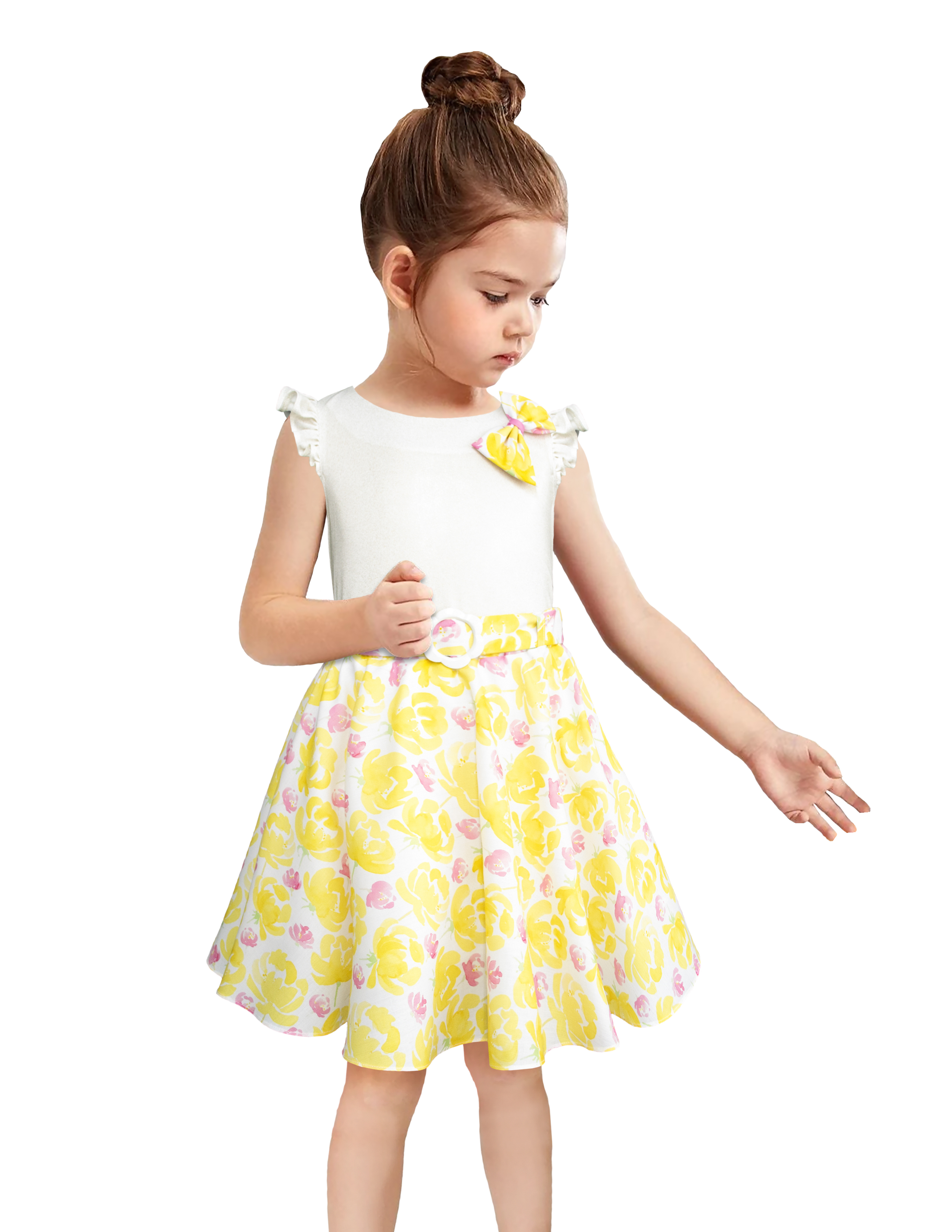Foto 1 | Vestido Gerat Floral Para Niña