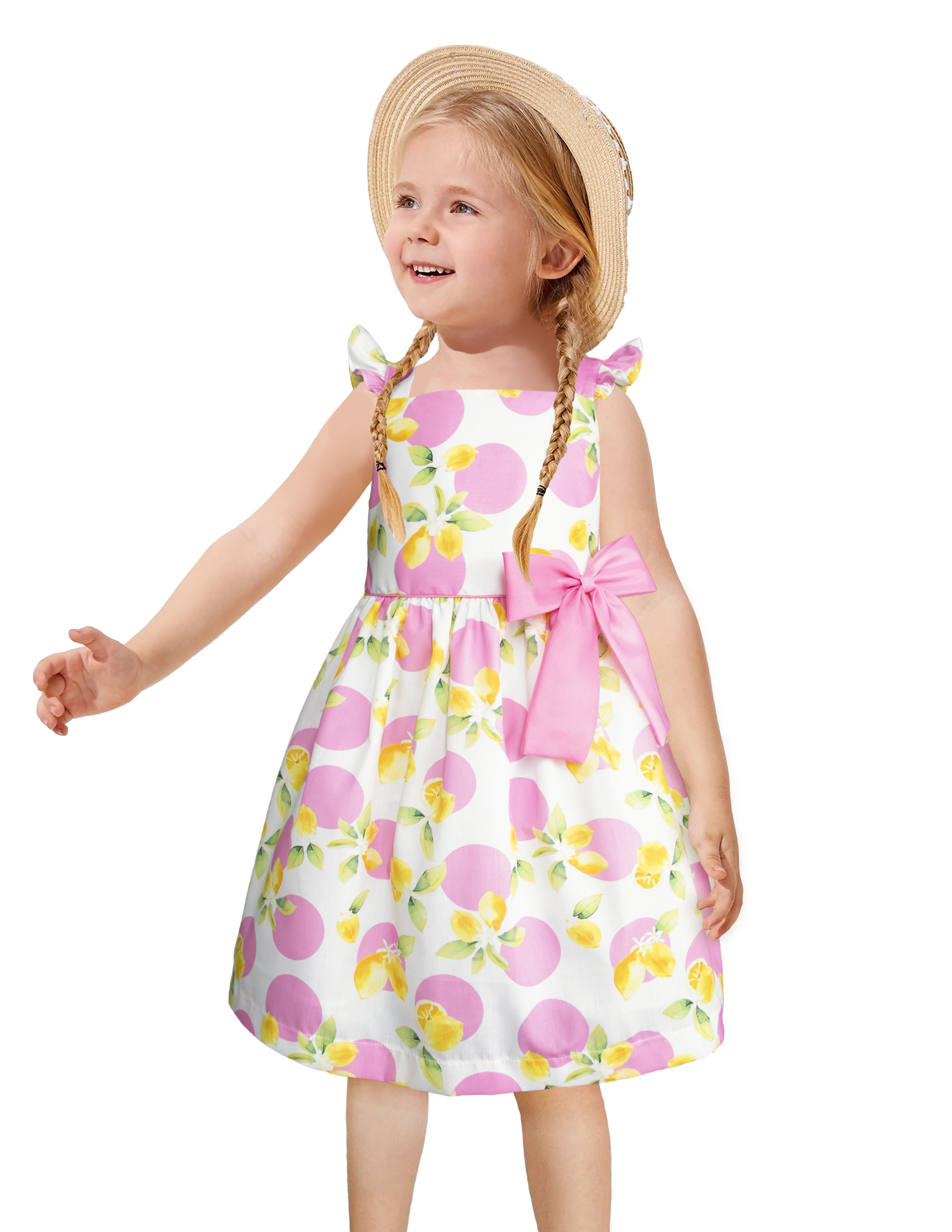 Foto 1 | Vestido Gerat Rosa para Niña