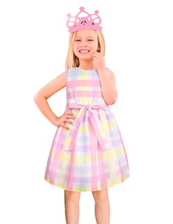 Foto 1 | Vestido a Cuadros Gerat para Niña