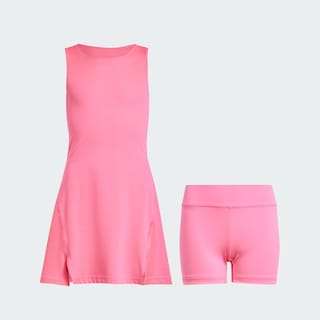 Foto 2 | Vestido De Tenis Club Niños Adidas Rosa Niños