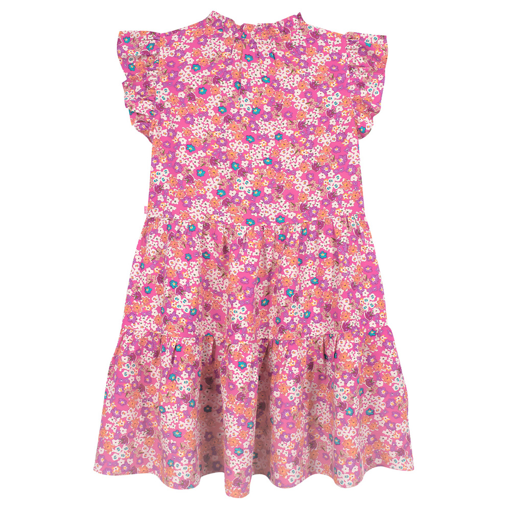Foto 3 pulgar | Vestido Floral Ligero Barbie Rosa para Niña