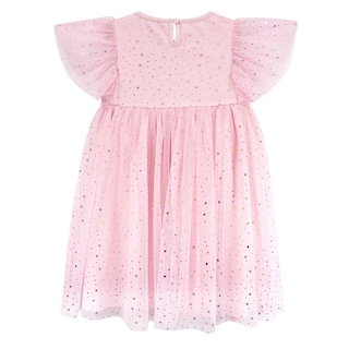 Foto 2 | Vestido Rosa Brillante Barbie para Niña