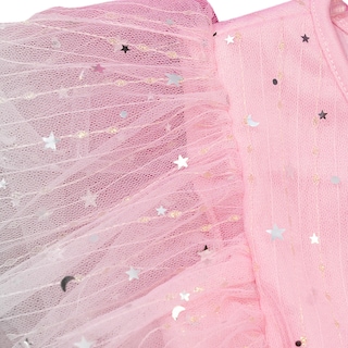 Foto 3 | Vestido Rosa Brillante Barbie para Niña