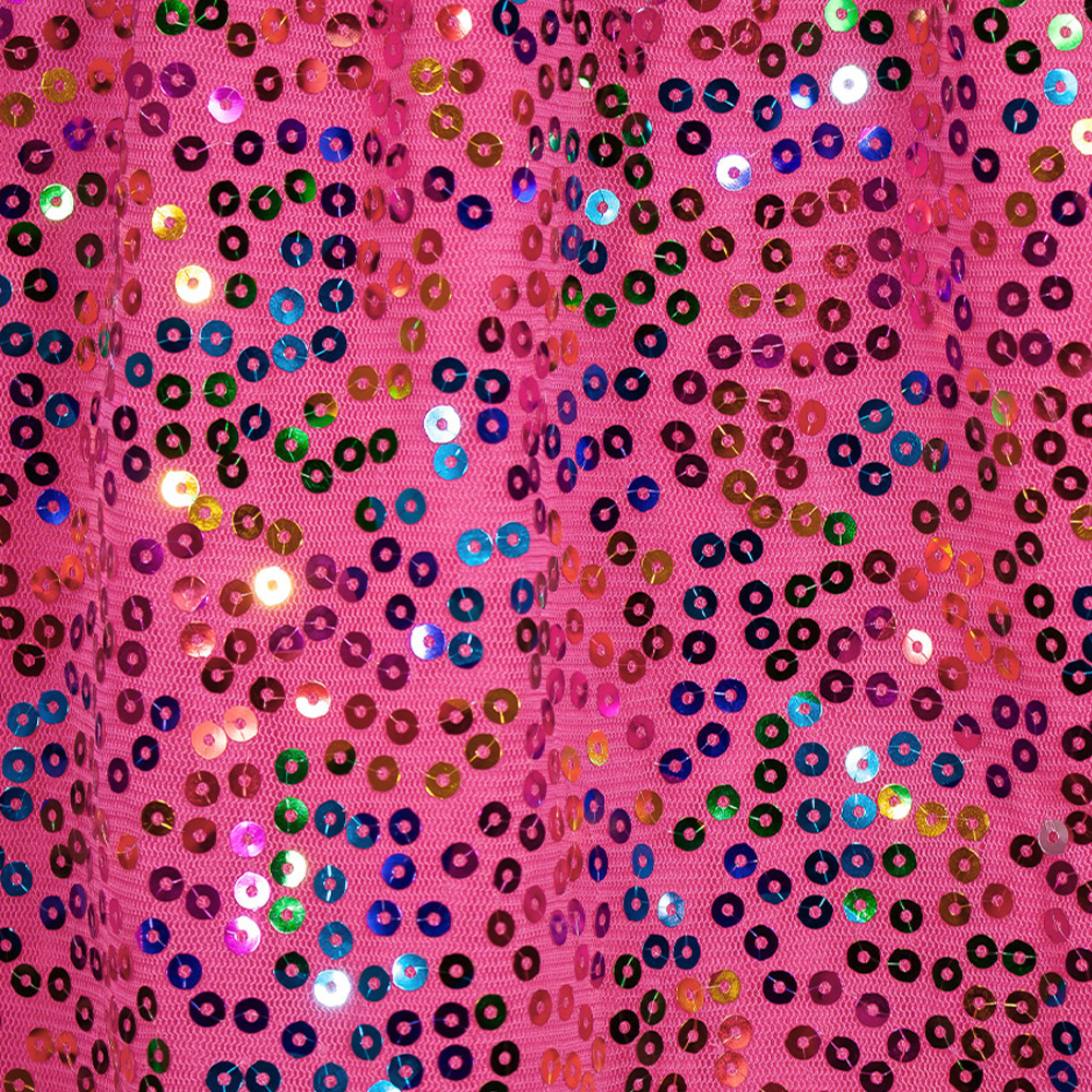 Foto 4 pulgar | Vestido con Apliques de Lentejuela Barbie Rosa para Niña