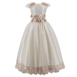 Foto 1 | Vestido de Primera Comunión MimaLui Aria Ivory Nude para Niña