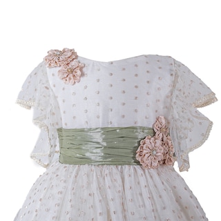 Foto 2 | Vestido de Primera Comunión Mima Lui Olivo Ivory Nude con Decoraciones