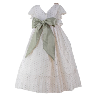 Foto 3 | Vestido de Primera Comunión Mima Lui Olivo Ivory Nude con Decoraciones