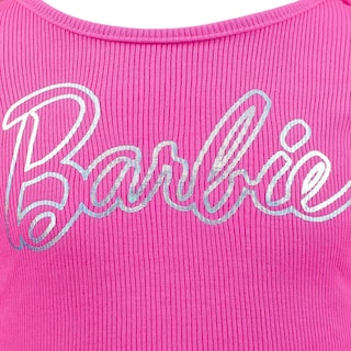 Foto 3 | Vestido con Manga Larga Barbie Rosa para Niña