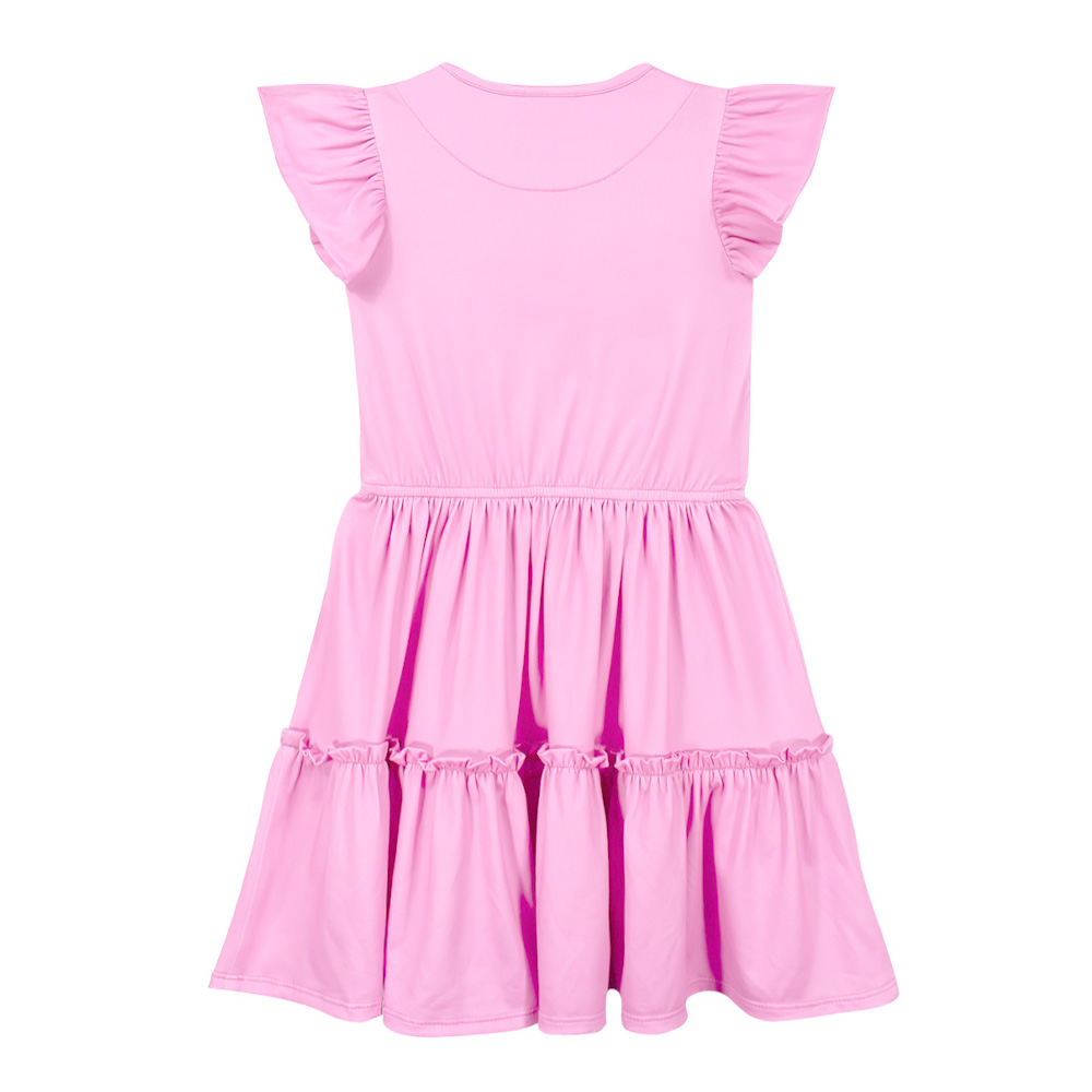 Foto 3 pulgar | Vestido Rosa Barbie para Niña