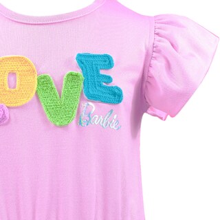 Foto 3 | Vestido Rosa Barbie para Niña