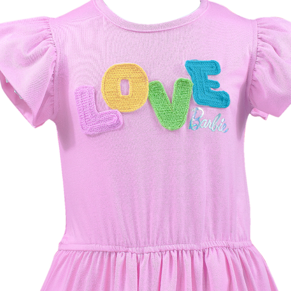 Foto 5 | Vestido Rosa Barbie para Niña