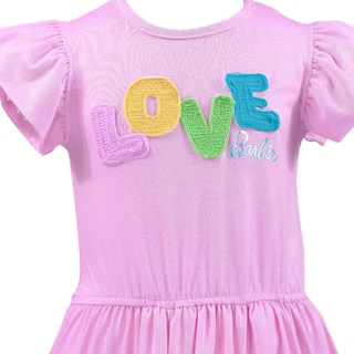 Foto 5 | Vestido Rosa Barbie para Niña