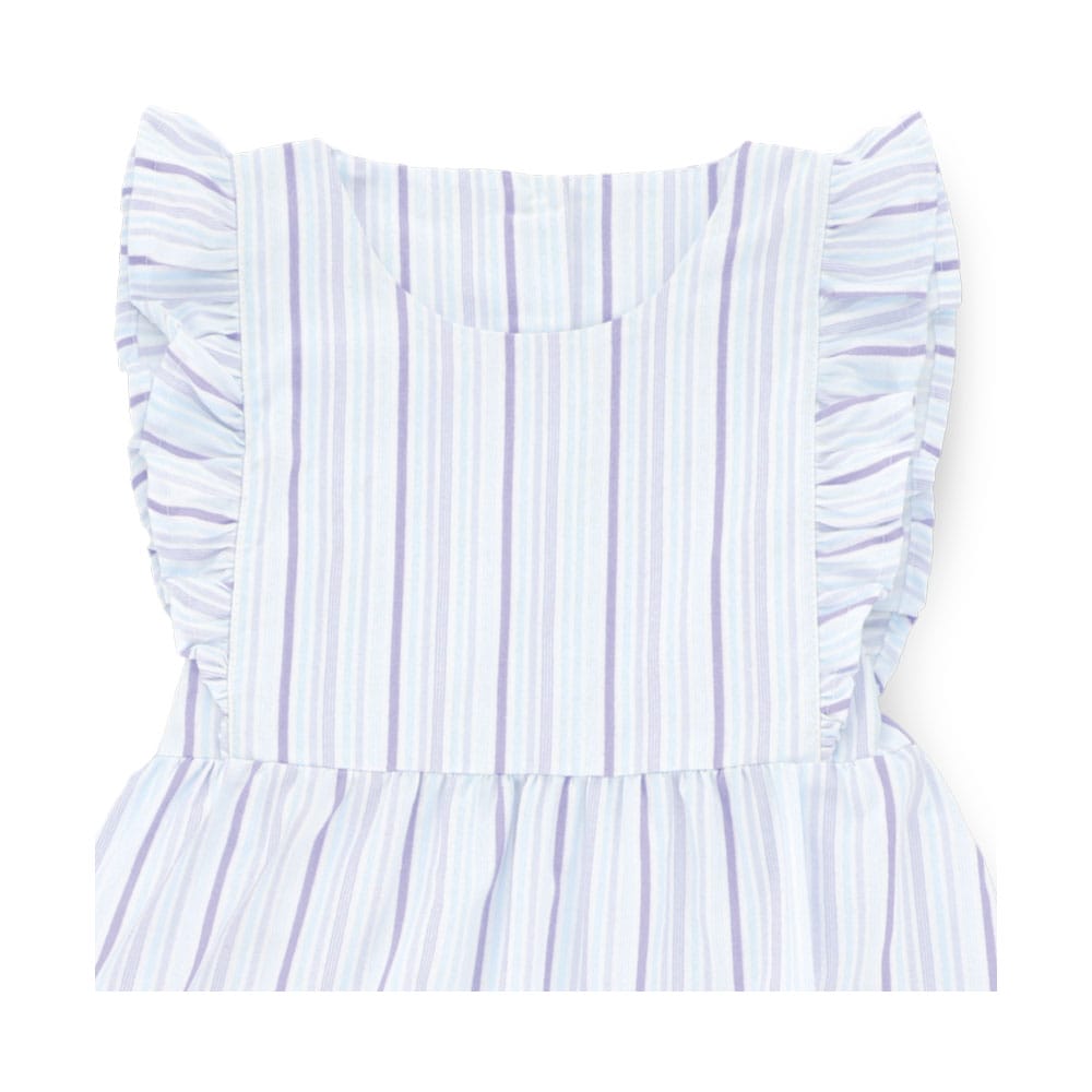 Foto 4 pulgar | Vestido Coqueta Para Niña De Poliéster Multi Con Rayas.